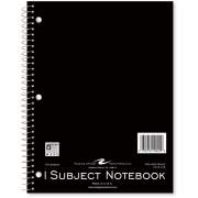Roaring Spring College Ruled One Subject Spiral Notebook, 3 Hole Punch, 10.5" x 8" 70 Sheets, Assorted Jewel Tones