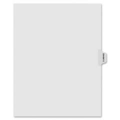 Kleer-Fax Exhibit A Side-tab Index Dividers (81005)