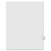 Kleer-Fax Preprinted Letter Side Tab Index Divider (91822)