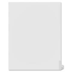 Kleer-Fax Preprinted Letter Side Tab Index Divider (91826)