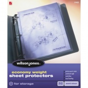 Wilson Jones Economy Weight Top-Loading Sheet Protector (W21422)