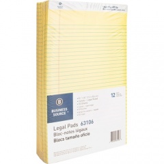 Business Source Micro - Perforated Legal Ruled Pads - Legal (63106)