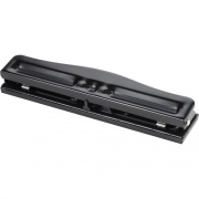 Business Source 3-Hole Adjustable Paper Punch (65645)