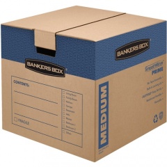 Bankers Box SmoothMove Prime Moving Boxes, Medium (0062801)