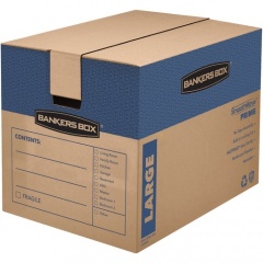 Bankers Box SmoothMove Prime Moving Boxes, Large (0062901)