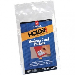Cardinal HOLDit! Business Card Pockets (21500CB)