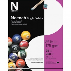 Neenah Inkjet, Laser Printable Multipurpose Card - Bright White (91904)