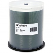 Verbatim CD-R 700MB 52X DataLifePlus Shiny Silver Silk Screen Printable - 100pk Spindle (94797)