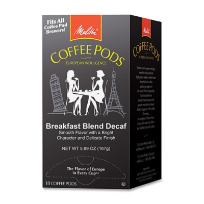 Melitta Breakfast Blend Decaf Coffee (75413)