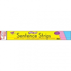 TREND 24" Multicolor Wipe-Off Sentence Strips (T4002)