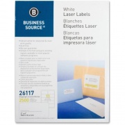 Business Source Bright White Premium-quality Shipping Labels (26117)