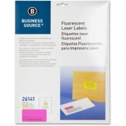 Business Source 2" Fluorescent Color Laser Labels (26141)