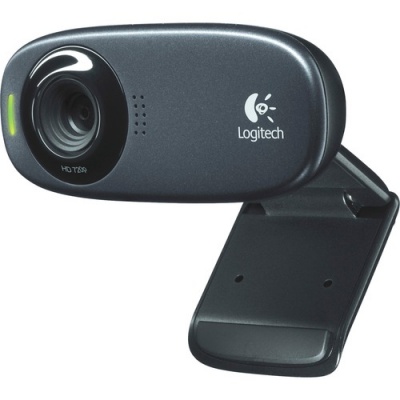 Logitech C310 Webcam - Black - USB 2.0 - 1 Pack(s) (960000585)