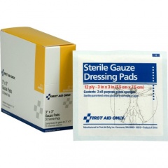 First Aid Only 3"x3" Gauze Pads Dispenser Box (I211)
