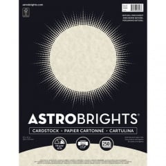 Astrobrights Laser, Inkjet Card Stock - Natural - Recycled - 30% Recycled Content (26428)