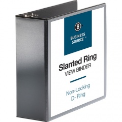 Business Source Basic D-Ring View Binders (28450)