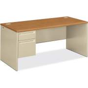 HON 38292L Pedestal Desk with Lock (38292LCL)