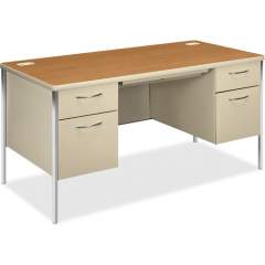 HON Mentor 88962 Double Pedestal Desk (88962CL)