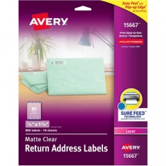 Avery Easy Peel Return Address Labels (15667)