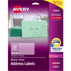 Avery Easy Peel Return Address Labels (15663)