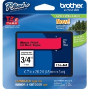Brother P-Touch TZe Flat Surface Laminated Tape (TZE441)