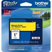Brother P-touch TZe 1" Laminated Tape Cartridge (TZE651)