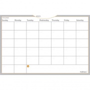 AT-A-GLANCE WallMates Self-Adhesive Dry Erase Monthly Plan Surface (AW602028)