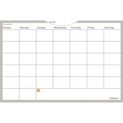 AT-A-GLANCE WallMates Self-Adhesive Dry Erase Monthly Plan Surface (AW602028)