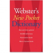 Houghton Mifflin Webster's New Pocket Dictionary Printed Book (1019934)