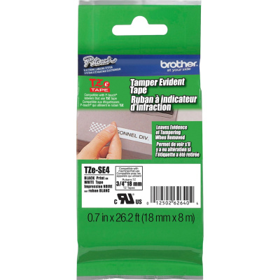 Brother P-touch TZ Laminated Security Tape (TZESE4)