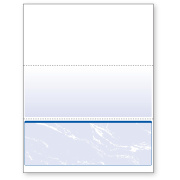 Paris Corporation DocuGard High Security Blue Marble Business Checks with 11 Features to Prevent Fraud (04517)