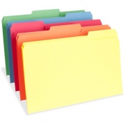 Business Source 1/3 Tab Cut Legal Recycled Top Tab File Folder (65781)