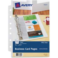 Avery Business Card Pages (76025)