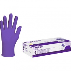 Kimberly-Clark Professional Purple Nitrile Exam Gloves - 9.5" (55080)