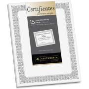 Southworth Foil Enhanced Certificates - Fleur Design (CTP1W)