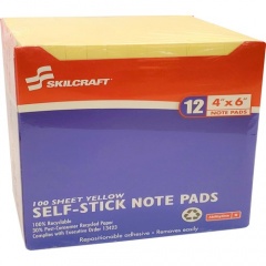 Skilcraft Self-Stick Note Pad (2858355)