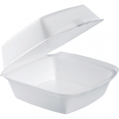 Solo Hinged Lid 6" Foam Container (60HT1)