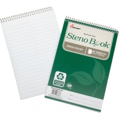 Skilcraft 17 lb. Recycled Paper Steno Book (6002029)