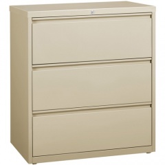 Lorell 3-Drawer Putty Lateral Files (88027)