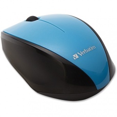 Verbatim Wireless Notebook Multi-Trac Blue LED Mouse - Blue (97993)