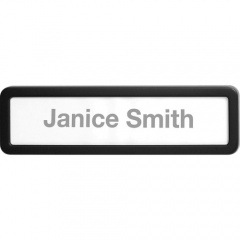 Lorell Recycled Plastic Cubicle Nameplate (80669)