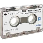 Sparco 45-minute Dictating Micro Cassette (51045)