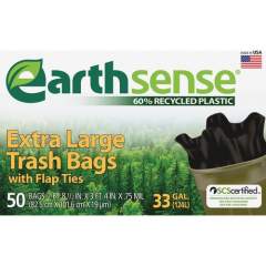 Webster Industries Industries Earth Sense 33-gal Extra Large Trash Bags