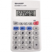 Sharp EL-240SAB 8-Digit Handheld Calculator