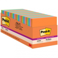 Post-it Super Sticky Notes Cabinet Pack - Rio de Janeiro Color Collection (65424SSAUCP)