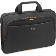 Solo Carrying Case (Briefcase) for 15.6" Notebook - Orange, Black (UBN1014)