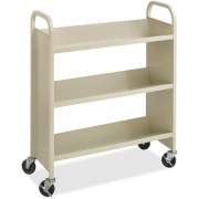 Safco Steel 3-Shelf Single-Sided Book Carts (5358SA)
