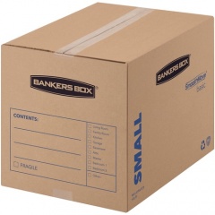 Fellowes SmoothMove Basic Moving Boxes, Small (7713801)