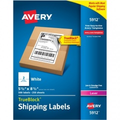 Avery TrueBlock Shipping Label (5912)