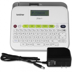 Brother P-Touch - PT-D400AD Desktop Labelmaker - Thermal Transfer- Monochrome
